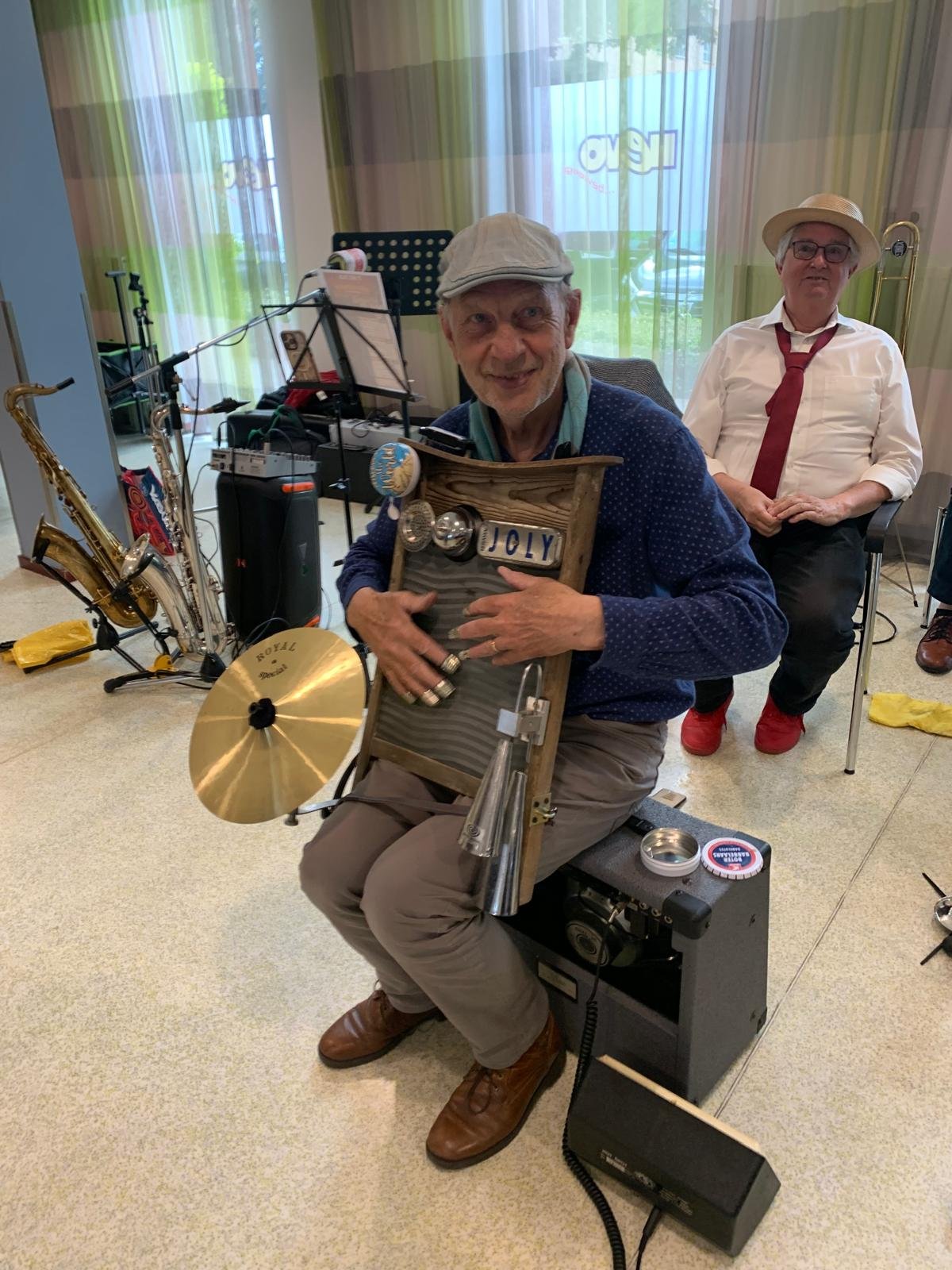 Black Cherries Dixieland Band Ton Pennings en Nick van den Berg